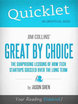 cover image of Quicklet on Jim Collins' Great By Choice